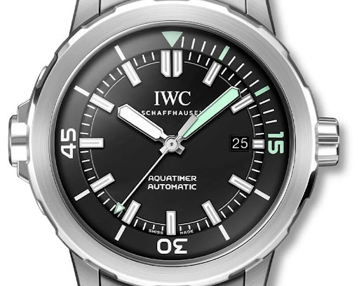 Discussion of New Swiss IWC Aqutimer Automatic Black And Blue Dial Steel Diving Watches 1