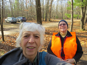 selfie of two hikers