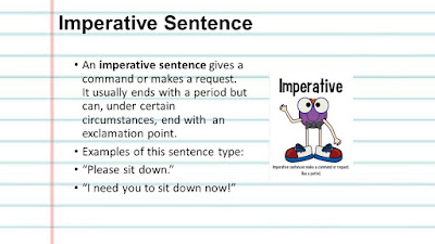 Penjelasan dan Soal Exercise Imperative Sentence dalam Bahasa Inggris Penjelasan dan Soal Exercise Imperative Sentence dalam Bahasa Inggris