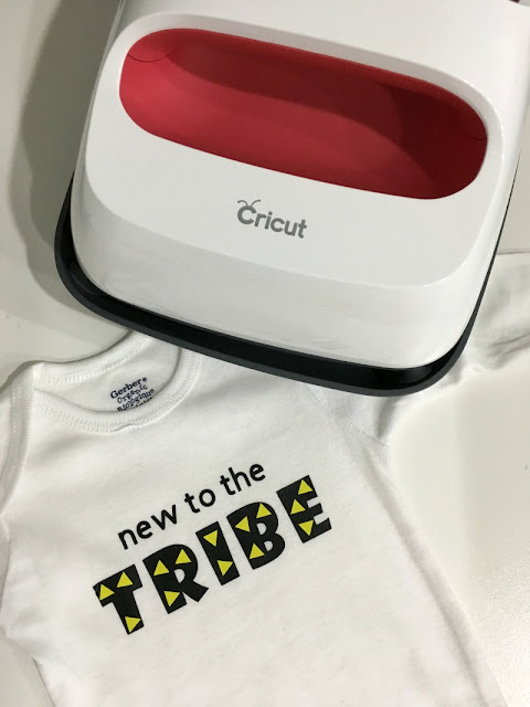 Cricut has 3 new sizes of the EasyPress 2! The smallest one is perfect for creating custom baby gifts!