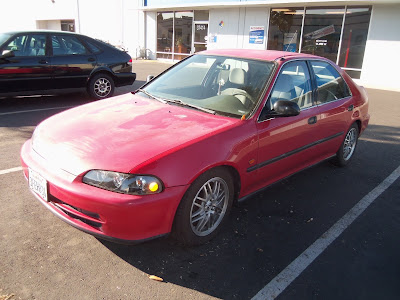 Almost Everything's Car of the Day is a 1993 Honda Civic