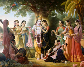 Krishna and Gopis