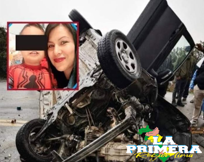 AREQUIPA: MADRE E HIJO MUEREN EN ACCIDENTE POR EVITAR ROCA ABANDONADA POR MANIFESTANTES EN MAJES.