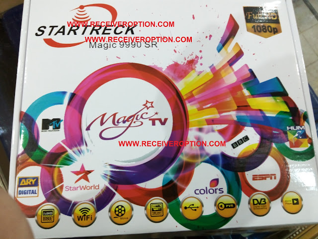 STARTRECK MAGIC 9990 SR HD RECEIVER POWERVU KEY OPTION