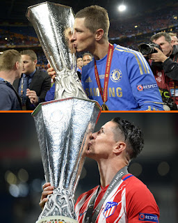 Spanish striker, Fernando Torres, clinched the Uefa Europa League with Chelsea (2012/13) and Atletico Madrid (2017/18)