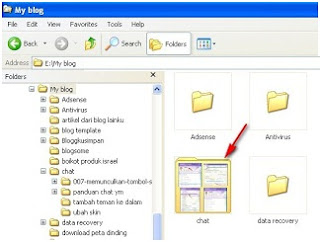 Mengubah gambar folder-thumbnails folder windows explorer