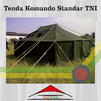 Tenda Komando TNI, Penjual Tenda Komando Standar TNI dengan Harga Tenda dan Spesifikasi Tenda Komando TNI Terbaik.