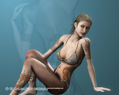 Favorite of sailors and soldiers in WWII Pinup Tattooed Girls are coming 