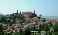 Foto panoramica della città di ALessandria, Piemonte (It)