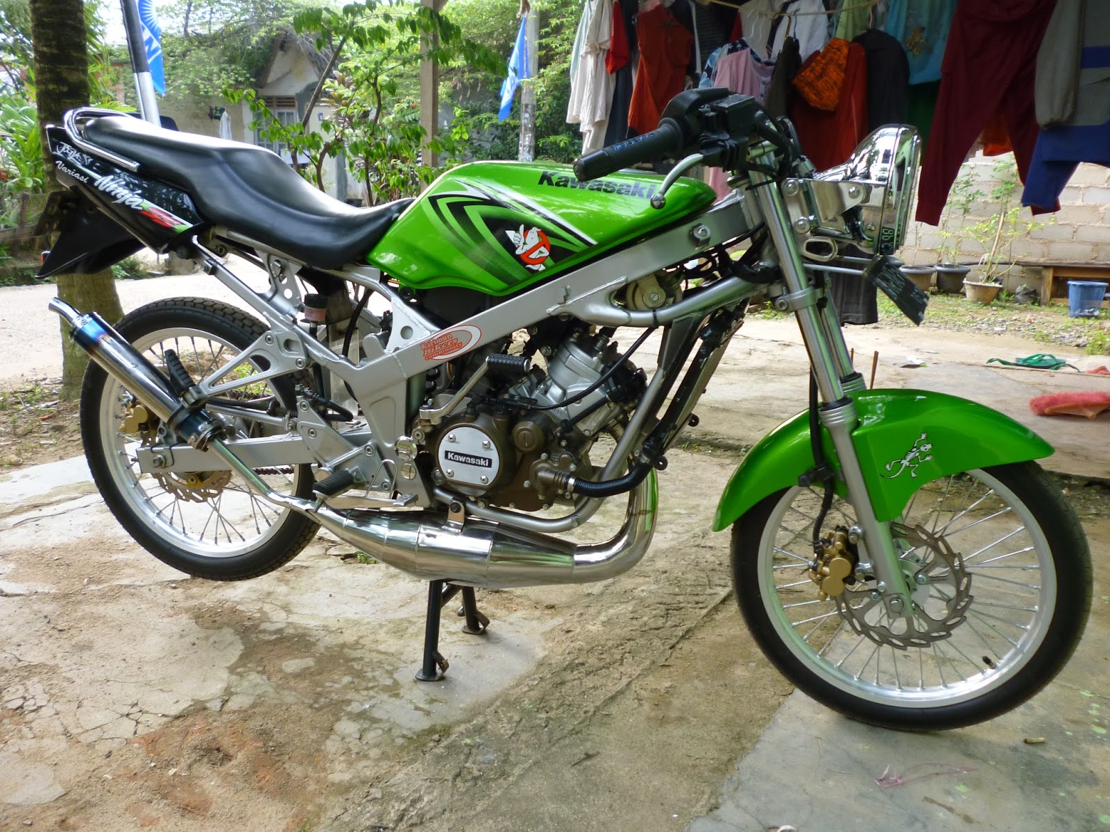 Gambar Modifikasi Motor Ninja Ss Terlengkap Kumpulan Modifikasi