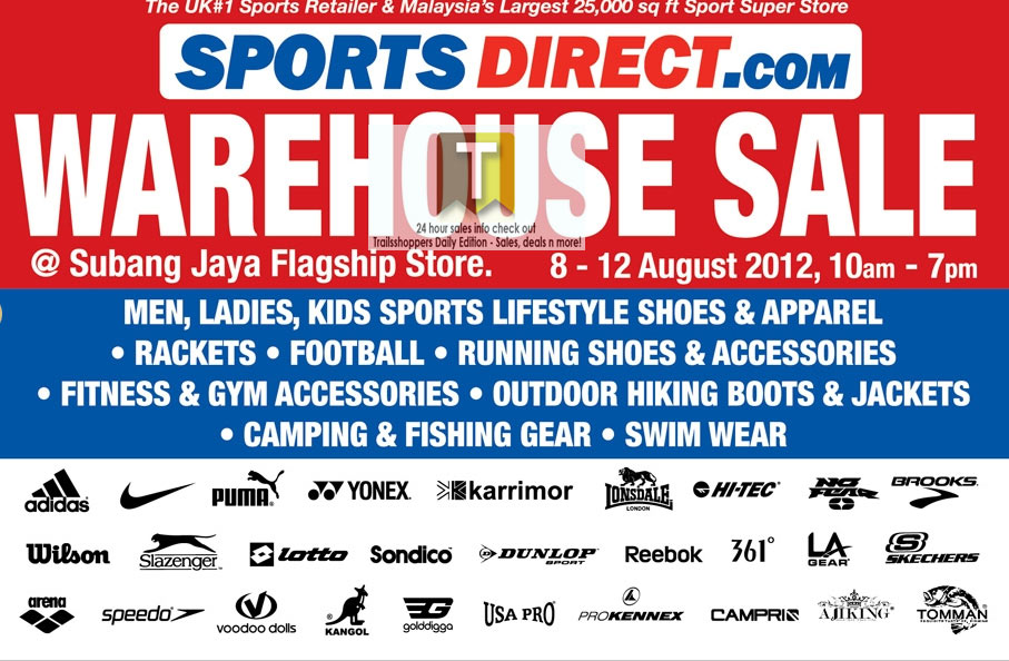 SportsDirect com Warehouse  Sale  8 12 AUG 2012 