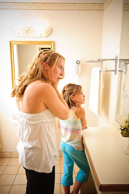 Guelph Wedding - Mom and Daughter Getting Ready