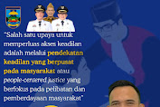 Dukung Program Bupati Dedi Irawan, Kantor Hukum ROBERT ARIESTA LAW FIRM & PARTNERS Berikan Bantuan Hukum Cuma-Cuma kepada Masyarakat Tidak Mampu