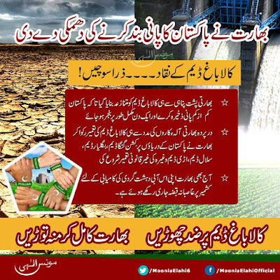 Moonis Elahi-PMLN-Kalabagh Dam