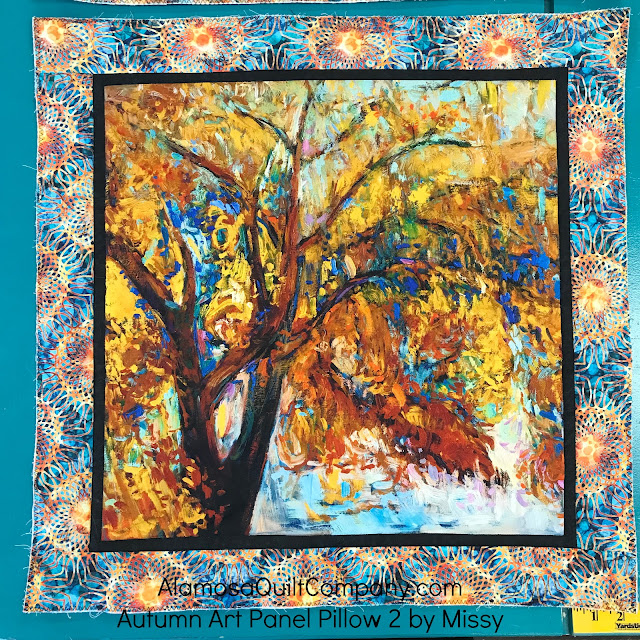 Autumn Art Panel Pillow