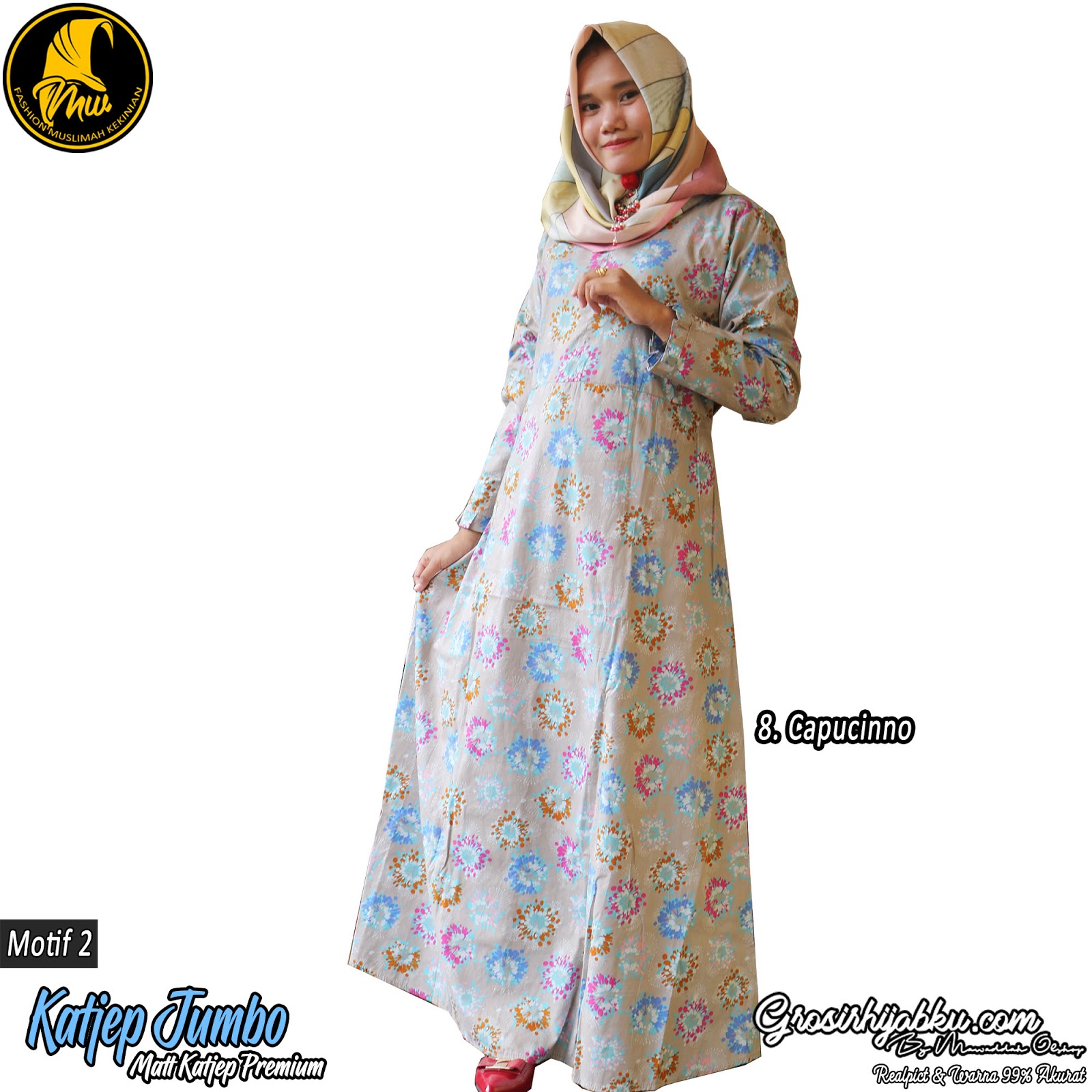 25 Ide Populer Baju Gamis Jumbo Mewah 