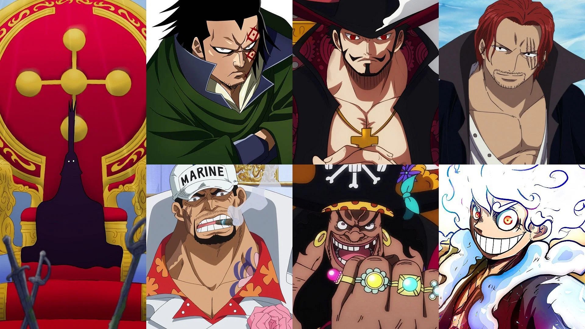 One Piece: As Feras Marinhas Mais Fortes, Classificadas