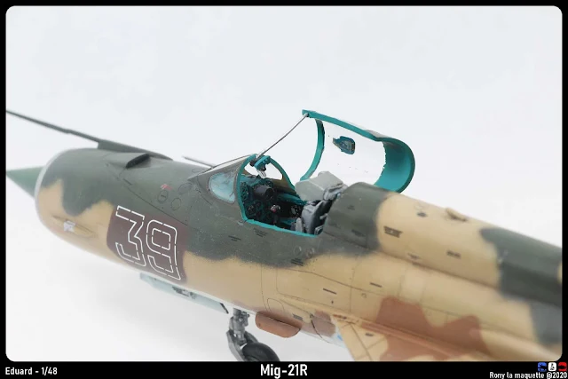 La canopée du Mig-21R
