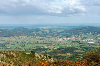 ruta del pico El Paisano a Gallegos,vista Llanera
