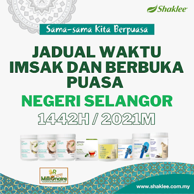 Jadual Waktu Imsak Dan Berbuka Puasa Negeri Selangor 1442H