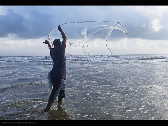 throw fishing net picture