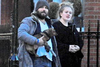 Adele with Husband in Pics