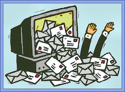 Overwhelmed By Emails .... An Office Hazard