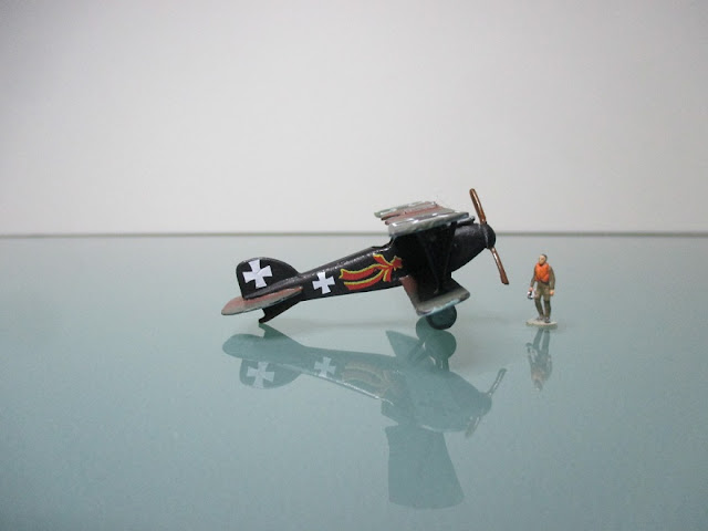 1/144 Albatros D.III diecast metal aircraft miniature