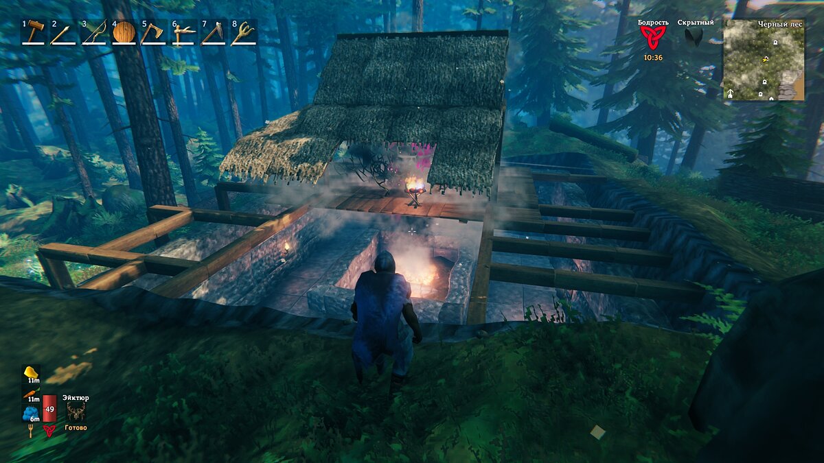 How to build an automatic wood and stone miner in Valheim