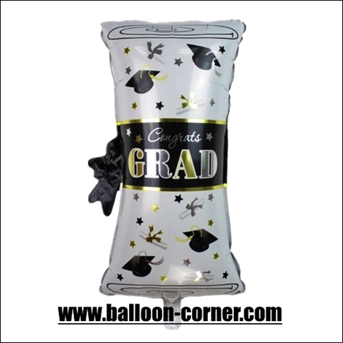 Balon Foil Congrats Grad Diploma