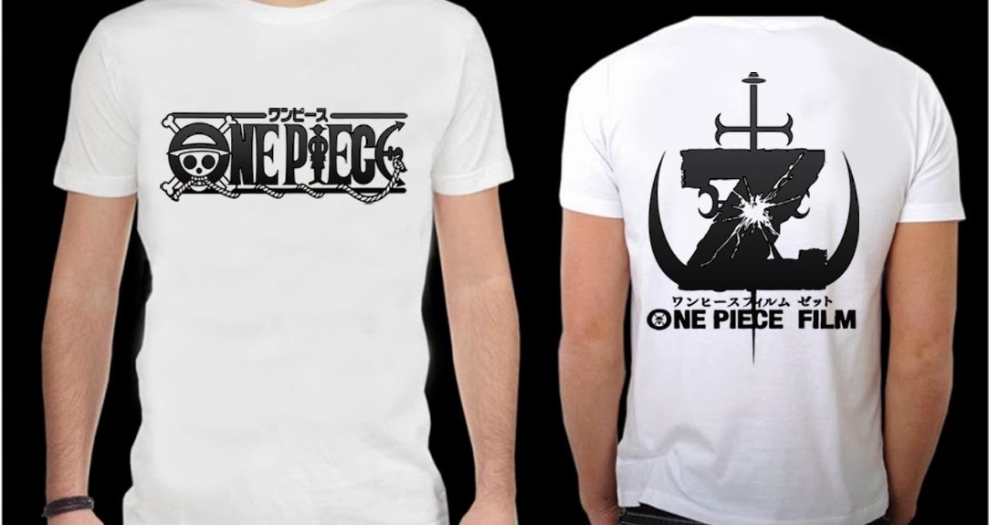  Desain Kaos ONEPIECE Kaos One PieceSablon Manual