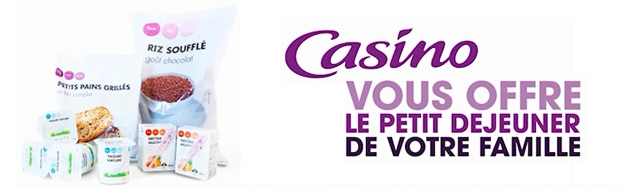 Bon de réduction 1€16 à valoir sur vos prochaines courses + paquet de chips offert Casino