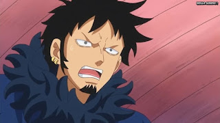 ワンピースアニメ ドレスローザ編 629話 トラファルガー・ロー 帽子無し トラ男 Trafalgar Law | ONE PIECE Episode 629