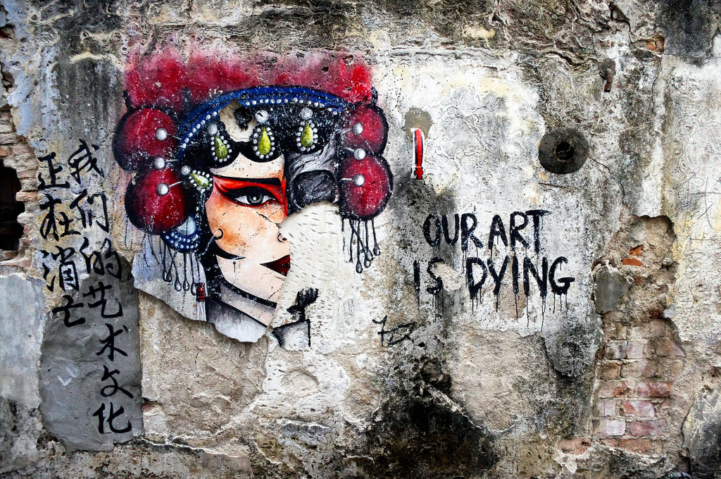 Street Art | Penang | wyspa | Malezja | Sztuka uliczna
