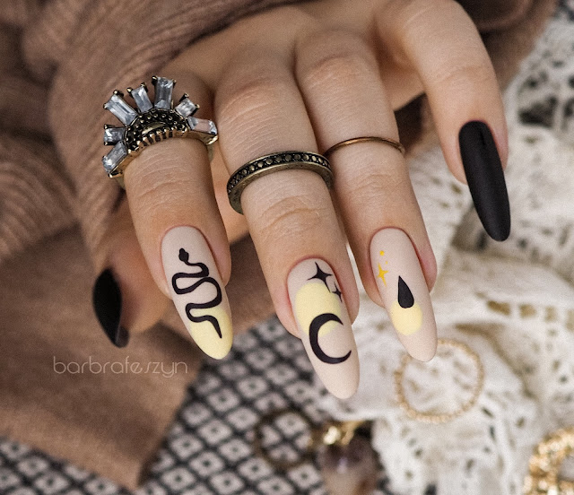 boho nails