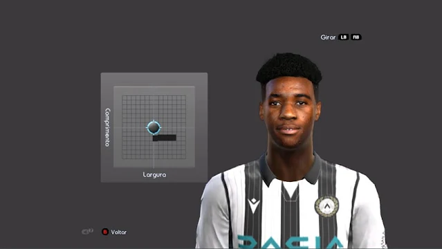 Destiny Udogie Face For PES 2013