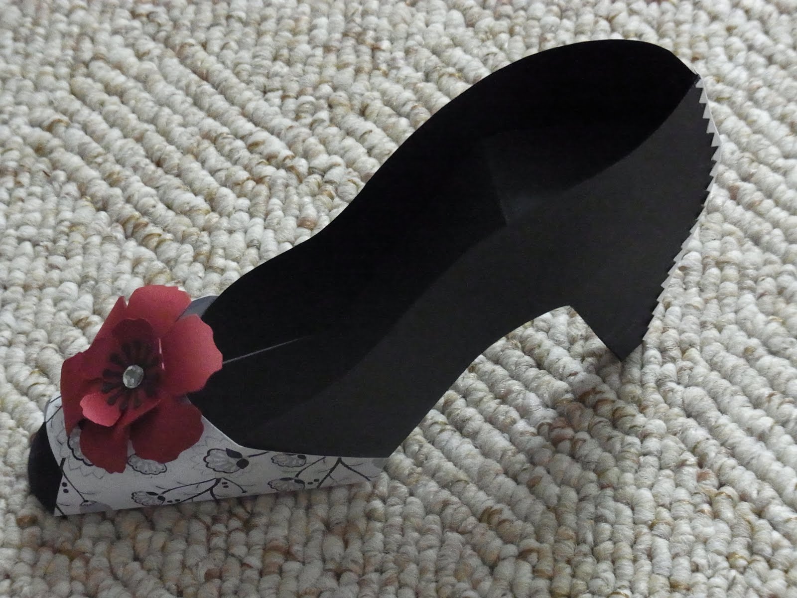 Heidis Creativblog: Workshop: Ein Schuh zum Geburtstag....