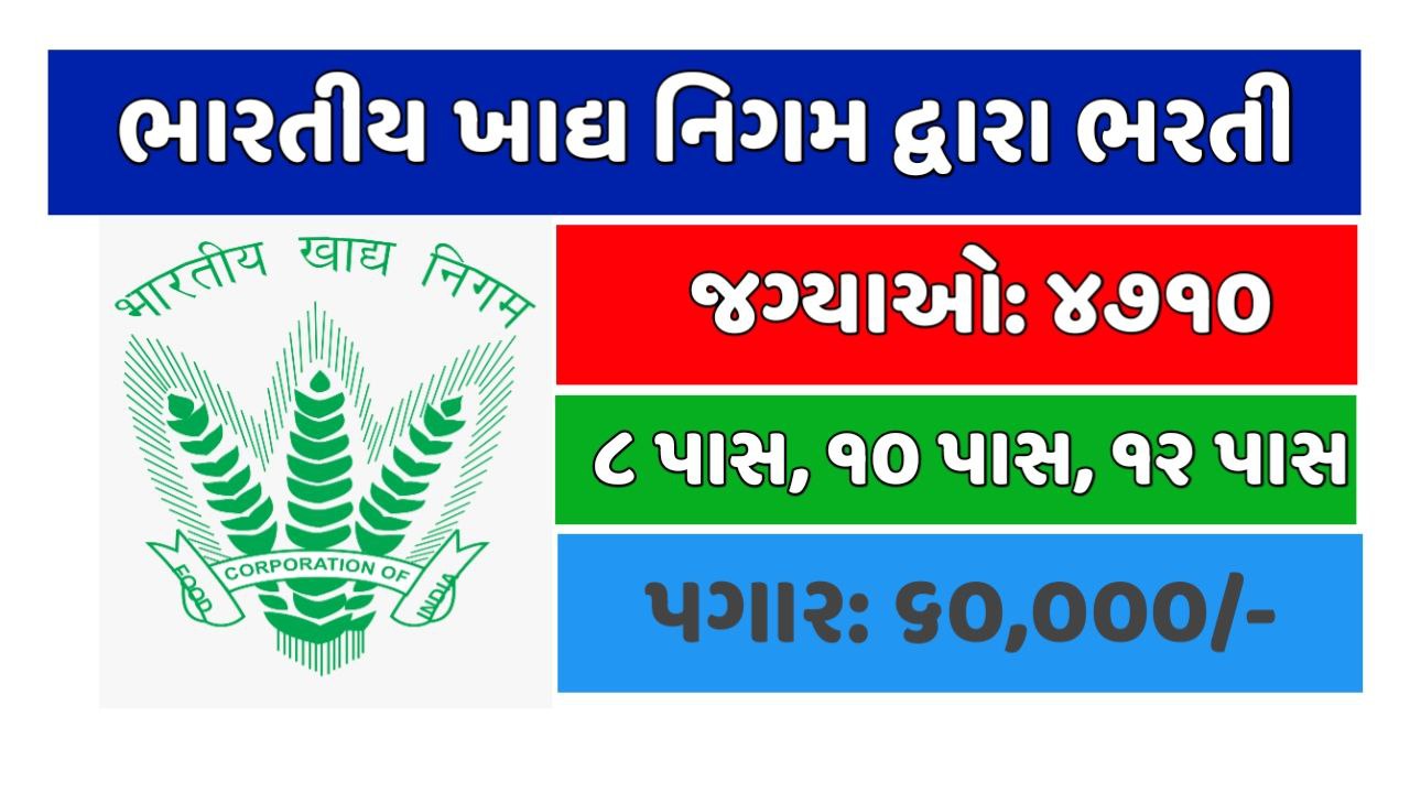 FCI Recruitment 2022 Apply Online For 4710 Vacancies