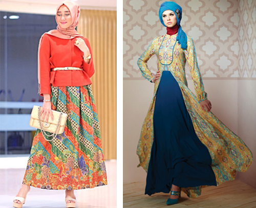 model baju hijab modern