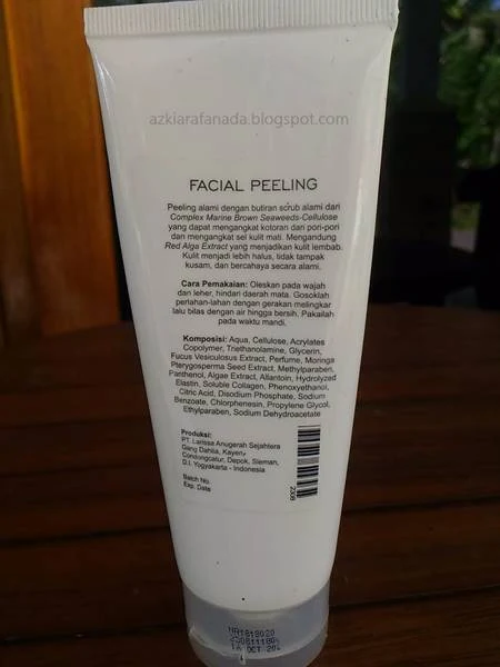 peeling rejuvenation larissa terbuat dari