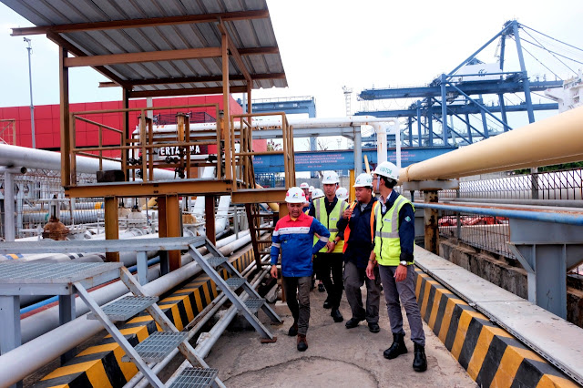 kunjungan mahasiswa prodi teknik logistik universitas pertamina