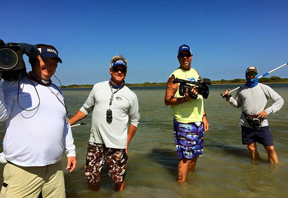 AF Crew On Location In Texas