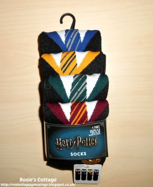 Harry Potter Hogwarts Houses socks from Primark