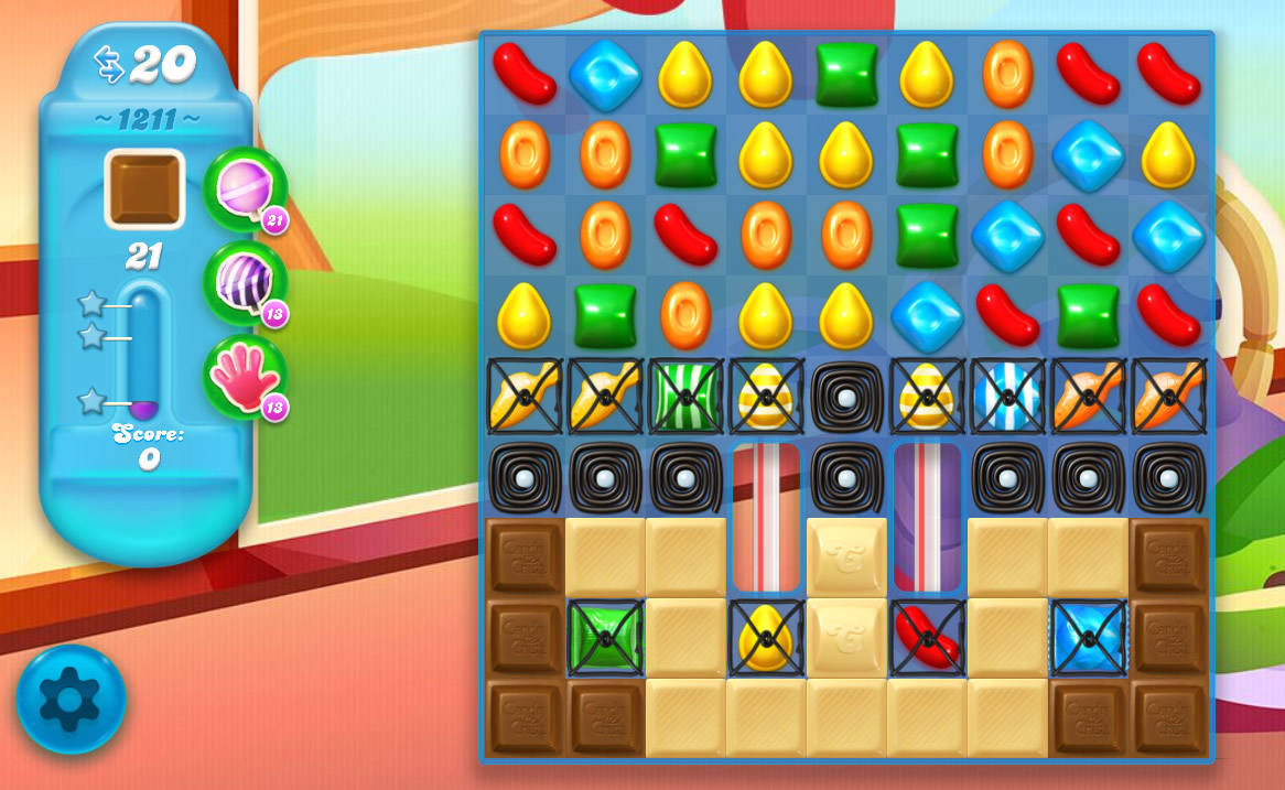 Candy Crush Soda Saga level 1211