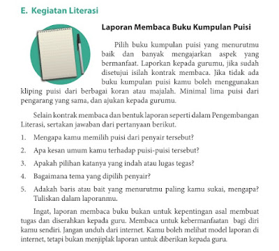 Kunci Jawaban Bahasa Indonesia Kelas 9 Halaman 32 Bab 1 Kegiatan Literasi