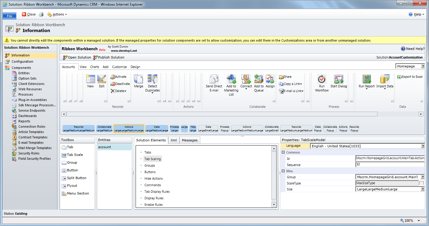 Daniel Cai's Blog: One and only CRM Ribbon editor that you 