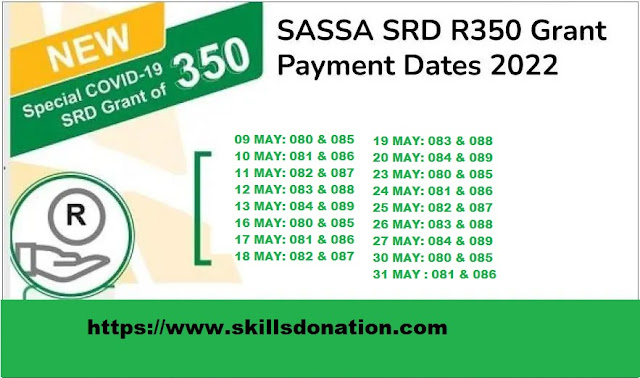 R350 Grant Payments Dates For May