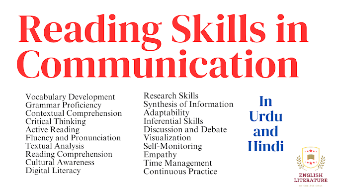 Reading Skills in Communication in Urdu and Hindi. 