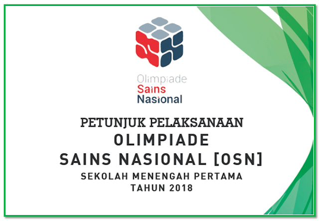 Buku petunjuk teknis pelaksanan lomba OSN SMP 2018