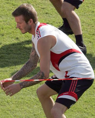 David Beckham in Dubai